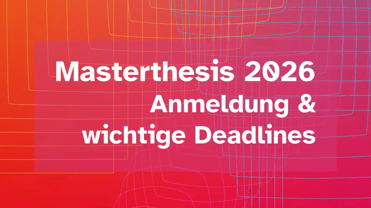 Masterthesis DD3: Zeitplan und wichtige Termine 2026–2027 von Betreuersuche bis Kolloquium